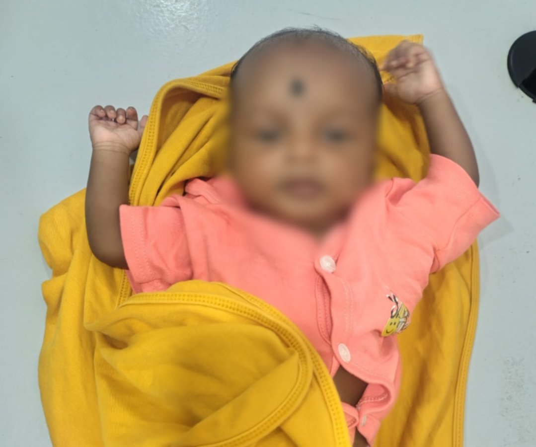 4-Month-Old Hariharan Urgently Needs Heart Procedure at MIOT Hospitals